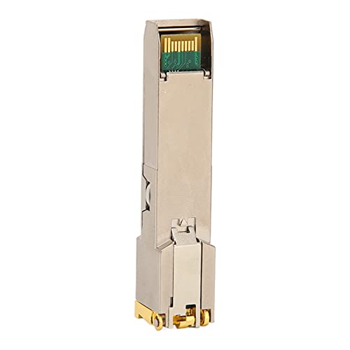 SFP Transceiver,1000BASe T Gigabit Ethernet Cat5e Kabel,Übertragungsentfernung Bis zu 100 Meter,Hot Swap Fähiger Erweiterter ESD Schutz für Network Attached Storage Area Network von Septpenta