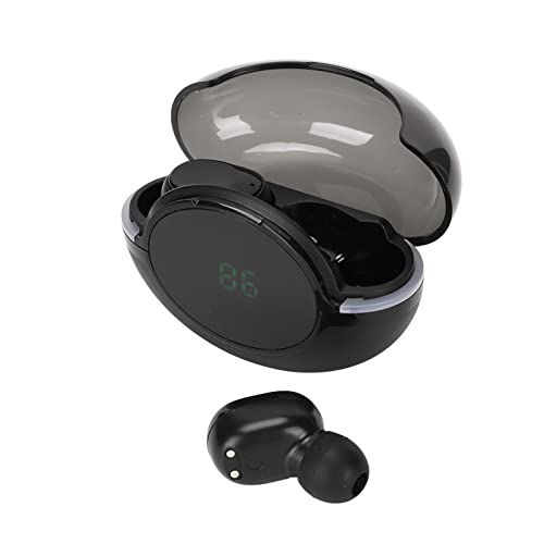 Septpenta Bluetooth 5.1 Ohrhörer, IPX7 Wasserdicht CVC 8.0 Noise Cancellation HiFi Clear Stereo Wireless Sport Ohrhörer, Tiefer Bass Eingebauter Mikrofon Graphen Lautsprechertreiber für Das Home von Septpenta