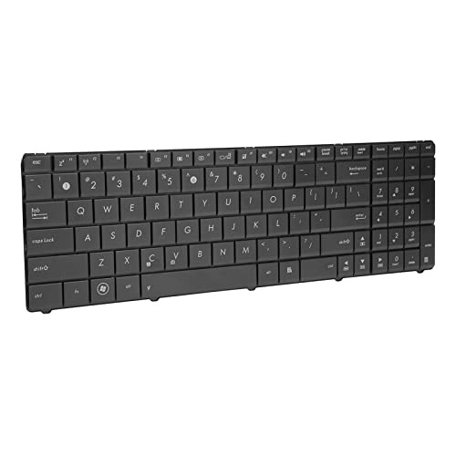 Septpenta Ersatztastatur für X53U X54X A53U X53B K53U K53T K73T X73B, 102 Tasten, Taktile, Komfortable Tastatur Aus Aluminiumlegierung, Langlebiges Aussehen, Einfach und Lebendig von Septpenta