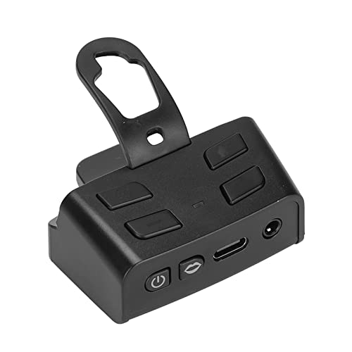Gamepad Sound Enhancer für PS5 Game Controller, 3D Sound Field Stereo Headset Adapter, Wireless Gamepad Controller Audio Adapter mit Lautstärkeregler, 3,5 Mm Kopfhöreranschluss (Schwarz) von Septpenta