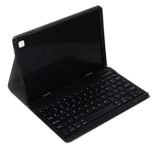 Septpenta Kabellose Tastatur mit PU LEDerhülle, Ausgestattet mit Einer Halterung, Verarbeitet mit Gebürsteter Maserung, Ergonomisches Tablet Computer Zubehör für P20, P20HD, M40 Pro von Septpenta