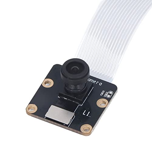 Septpenta Kameramodul, 1 MP Festfokus, Hochgeschwindigkeitsaufnahme, 120° Feldbiegung, Schwarz Weiß Kamera mit Kabel, Kleine DIY Teile für Raspberry PI 4B Zero für Zero 2W von Septpenta