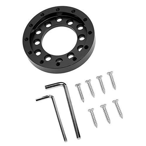 Septpenta Lenkradnabenadapter, 70 Mm, Einfache Installation, Aluminium Lenkradpolster, 2, 75 Zoll PCD Lenkräder mit 7 Schrauben, 2 Schraubenschlüssel, für G25 G27 Septpenta Lenkradnabenadapter, 70 Mm, Einfache Installation, Aluminium Lenkradpolster, 2, 75 Zoll PCD Lenkräder mit 7 Schrauben, 2 Schraubenschlüssel, für G25 G27 von Septpenta