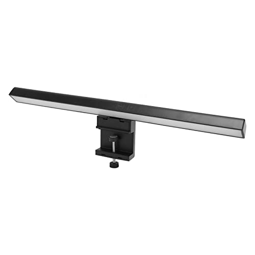 Septpenta Monitor Lichtleiste, 3 Positionen, Berührungsverstellbare Computermonitorlampe mit Timing Funktion, C Port Clip auf LED Lichtmonitor, Platzsparend für Schreibtisch, Spiele, Zuhause, Büro von Septpenta