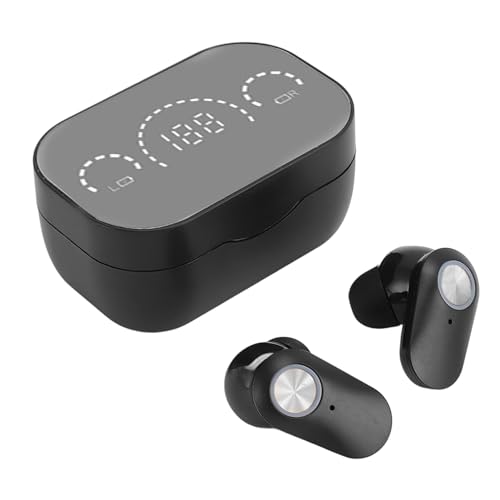Septpenta Sprachübersetzungs Ohrhörer, 360 Grad Surround Sound, Bluetooth 5.3 Übersetzungs Headset mit APP, Unterstützt 144 Sprachen, für OS Android Geräte (Black) von Septpenta