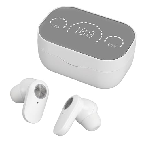 Septpenta Sprachübersetzungs Ohrhörer, 360 Grad Surround Sound, Bluetooth 5.3 Übersetzungs Headset mit APP, Unterstützt 144 Sprachen, für OS Android Geräte (White) von Septpenta