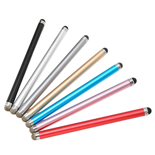 Septpenta Stylus (7 Pcs), Hohe Präzision und Empfindlichkeit Tragbarer Whiteboard Stylus mit Retikulierter Faserspitze für Verschiedene Kapazitive Touchscreen Geräte von Septpenta