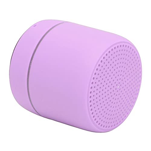 Septpenta Tragbare Bluetooth5.0 Lautsprecher, mit Farbigen Lichtern Ändern Sie Farbe Alle 5S, Rich Bass Klaren Stereo Sound, Wireless Mini Lautsprecher für Outdoor (Lila) von Septpenta