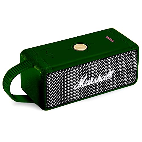 Seracle Silikon hülle Tragetasche Case Schlinge Tasche für Marshall Emberton Tragbarer Lautsprecher (Grün) von Seracle