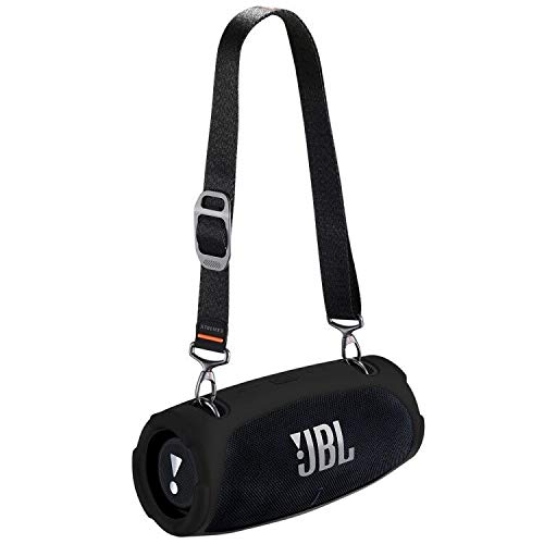 Seracle Silikonhülle Tragetasche Case Schlinge Tasche für JBL Xtreme 3 Tragbarer Bluetooth Lautsprecher (Black) von Seracle