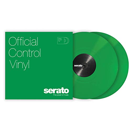 12" Serato Control Vinyl - Standard Colors - Green (PAIR) von Serato