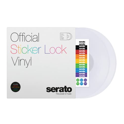 Serato 2x12" Sticker Lock Control Vinyl Pressung von Serato