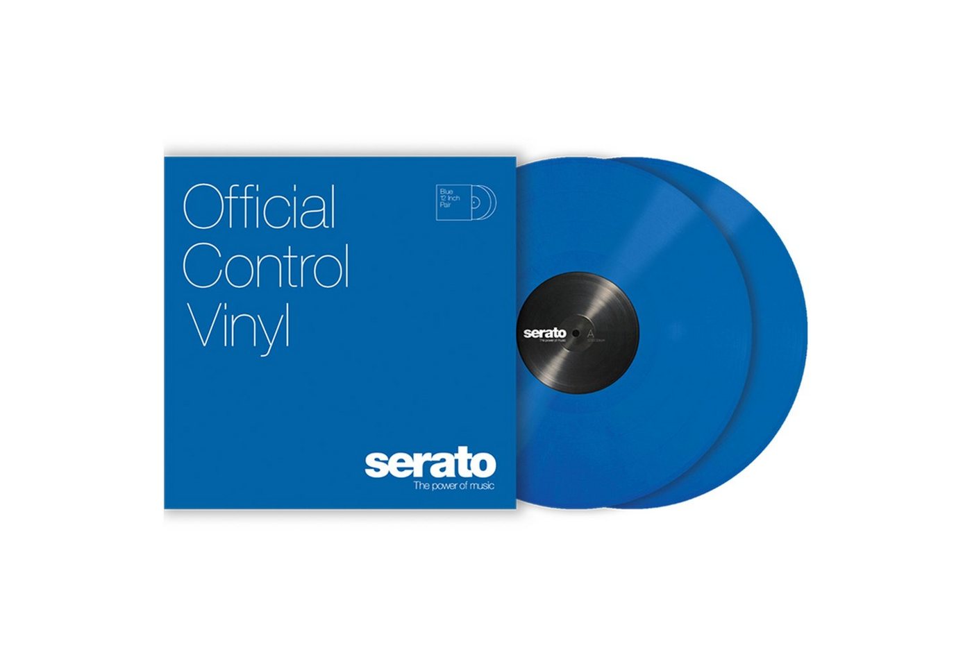 Serato DJ Controller, (Performance Control Vinyl Blau (paar), Performance Control Vinyl Blau (paar) - DJ Control von Serato