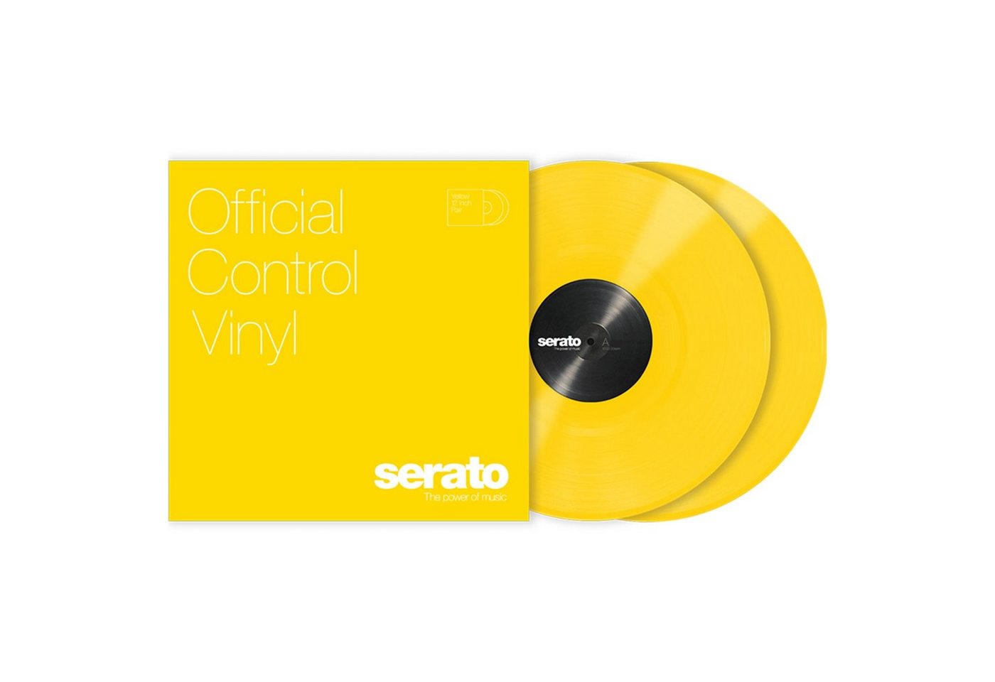 Serato DJ Controller, (Performance Control Vinyl Gelb (paar), Performance Control Vinyl Gelb (paar) - DJ Control von Serato
