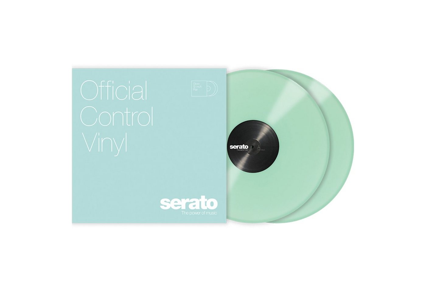 Serato DJ Controller, (Performance Control Vinyl Glow in the Dark (paar), Performance Control Vinyl Glow in the Dark (paar) - DJ Control von Serato