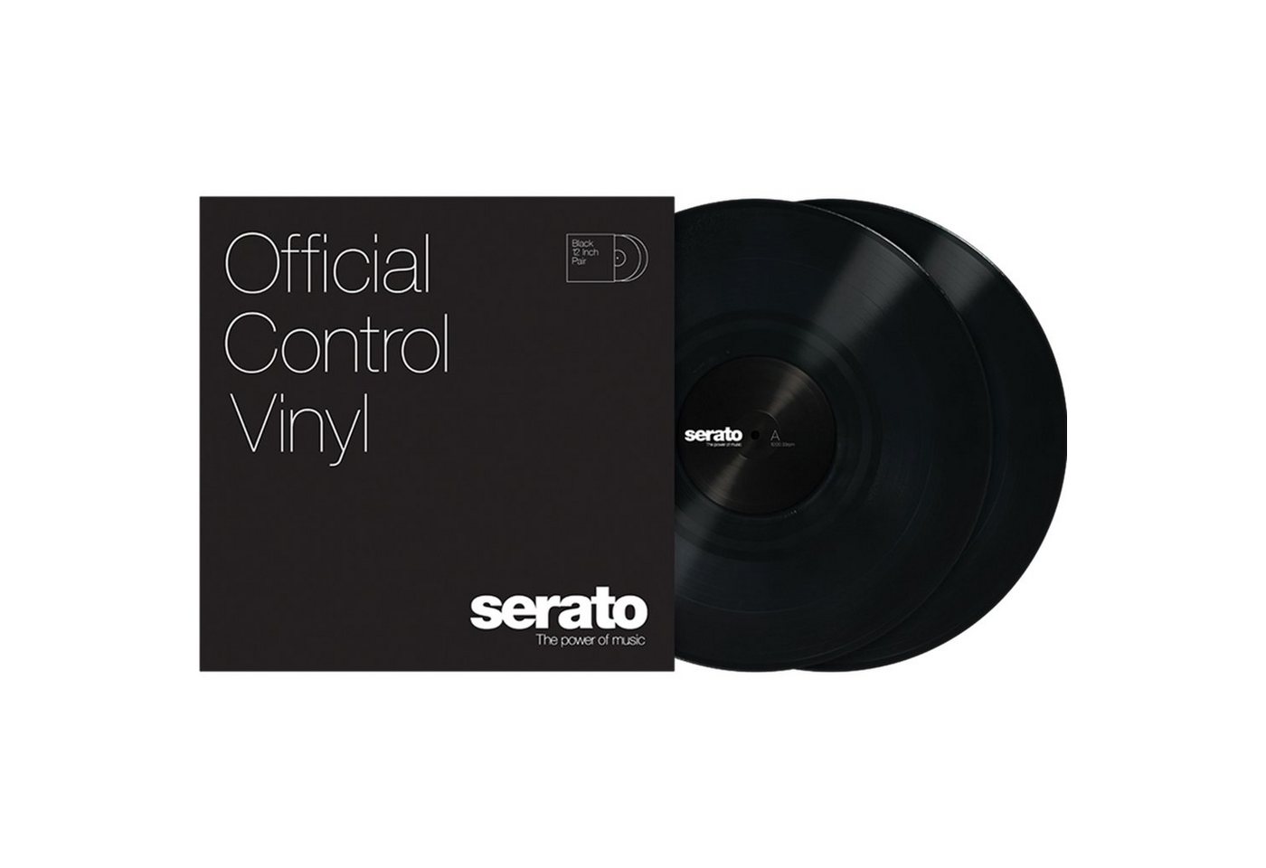 Serato DJ Controller, (Performance Control Vinyl Schwarz (paar), Performance Control Vinyl Schwarz (paar) - DJ Control von Serato