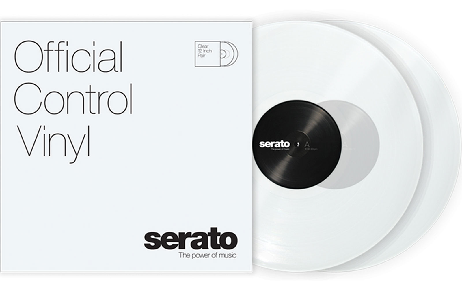 Serato Performance Control Vinyl, clear von Serato