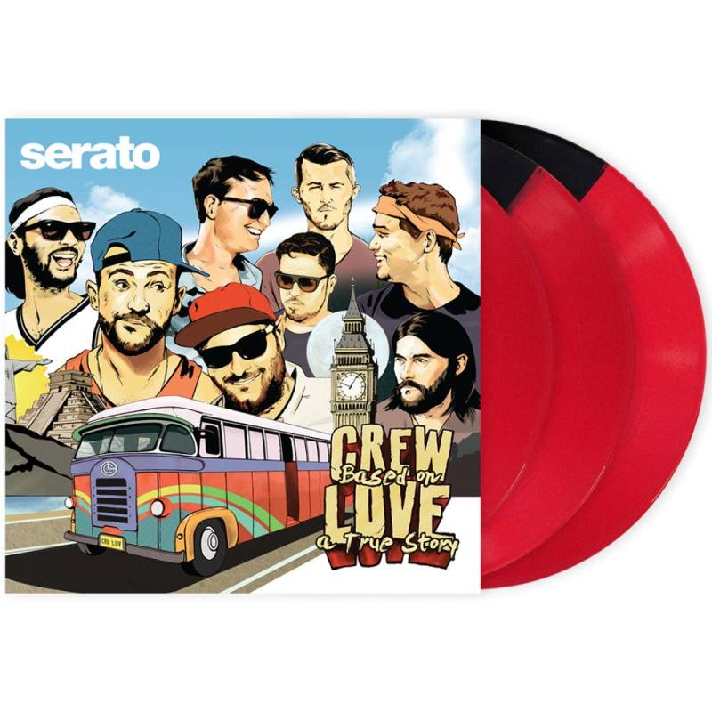 Serato Pressing - Crew Love Timecode-Vinyl (3er-Set) von Serato