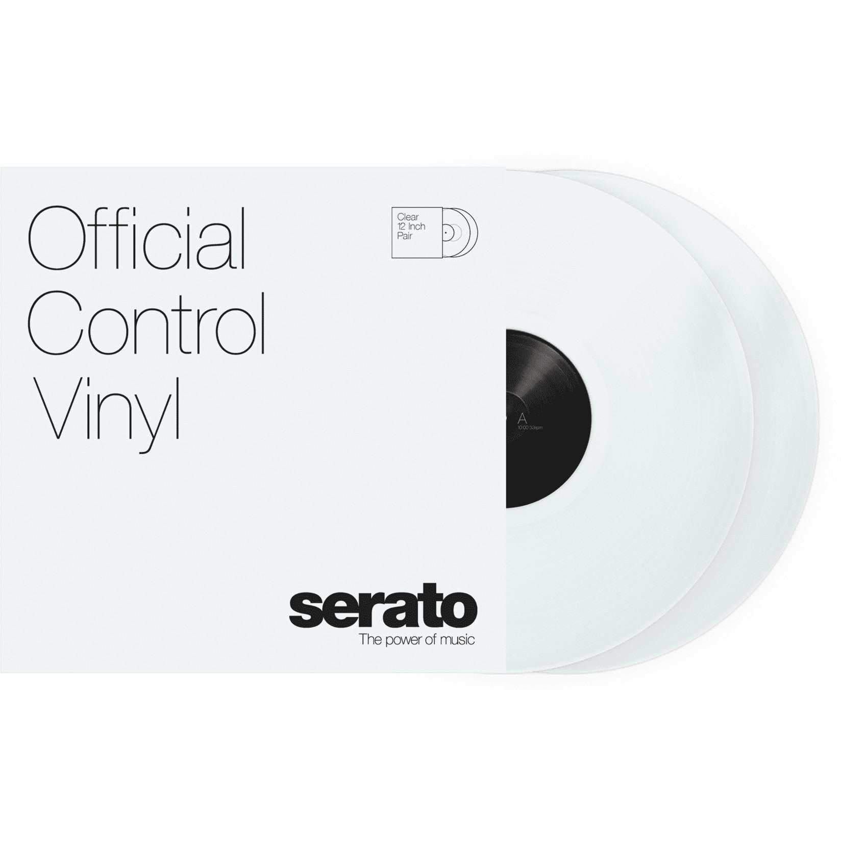 Serato SCV-PS-CLE-OV Timecode-Vinyl (2er-Set) von Serato