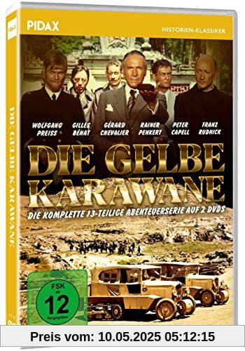 Die gelbe Karawane / Die komplette 13-teilige Abenteuerserie (Pidax Historien-Klassiker) [2 DVDs] von Serge Friedman