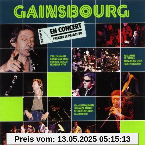 En Concert 80 von Serge Gainsbourg