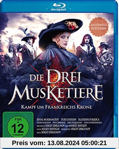 Die Drei Musketiere - Kampf um Frankreichs Krone (Der Spielfilm) [Blu-ray] von Sergei Zhigunow