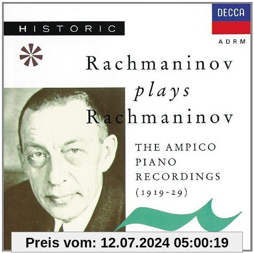 Rachmaninoff Spielt Rachmaninoff von Sergej Rachmaninoff