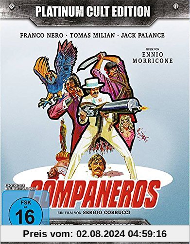 Companeros - Platinum Cult Edition (Blu-Ray + 2 DVDs + Audio-CD) limitierte Auflage 1000 Stück !! [Limited Edition] von Sergio Corbucci