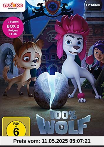 100% Wolf - Die Legende des Mondsteins - Staffel 1 - Teilbox 2 [2 DVDs] von Sergio Delfino