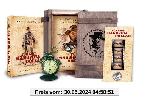 Die Dollar-Holzbox (Limited Edition, 4 DVDs) von Sergio Leone