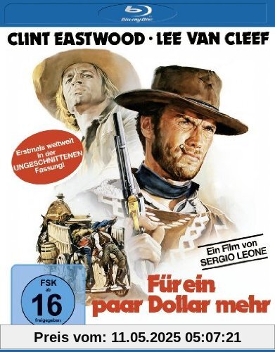 Für ein paar Dollar mehr - Ungeschnittene Fassung [Blu-ray] von Sergio Leone