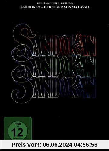 Sandokan - Der Tiger von Malaysia (3 DVDs) von Sergio Sollima