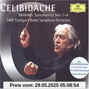 Celibidache-Edition (The Stuttgart Recordings 1: Brahms-Sinfonien) von Sergiu Celibidache