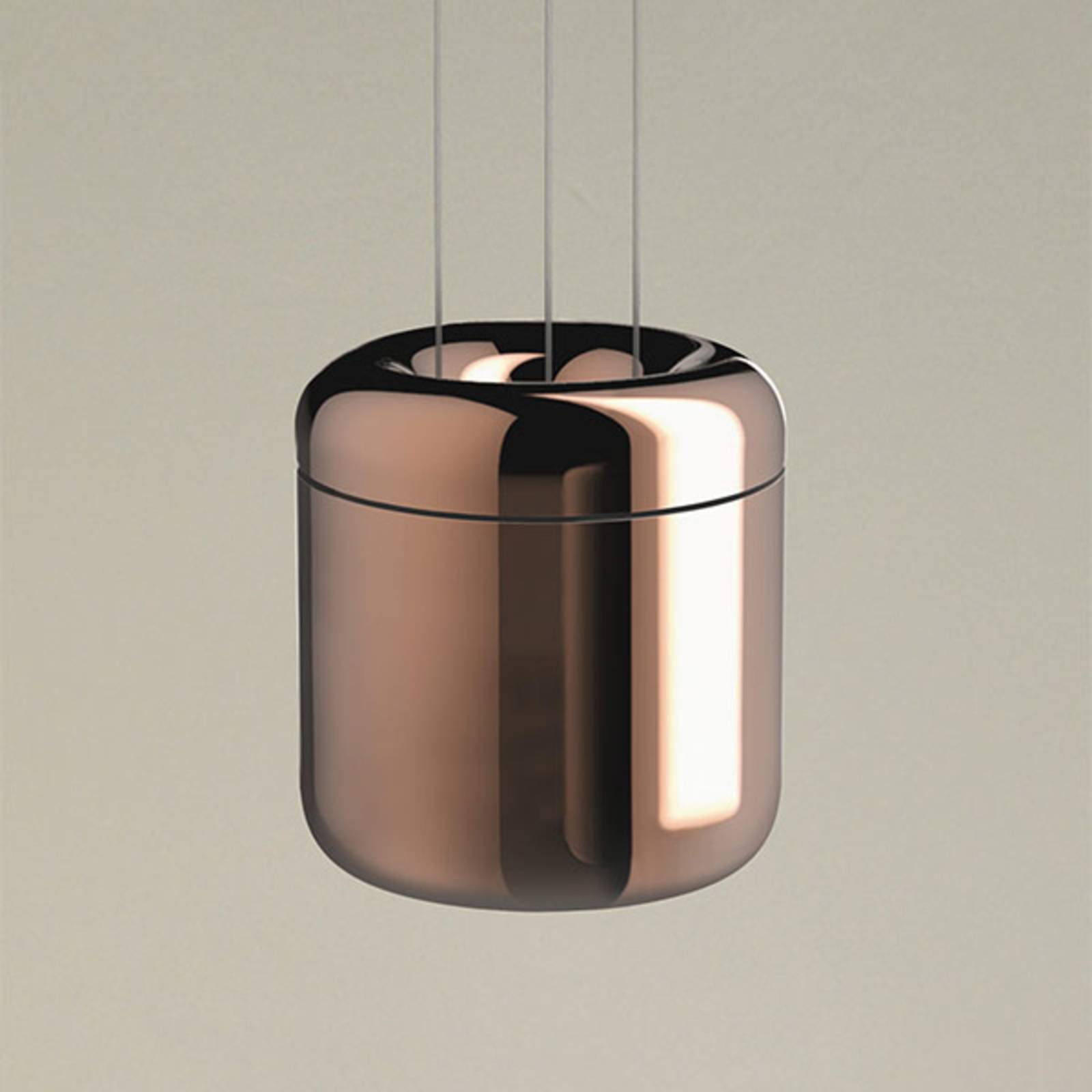 serien.lighting Cavity Suspension L 2.700K, bronze serien.lighting Cavity Suspension L 2.700K, bronze von Serien Lighting