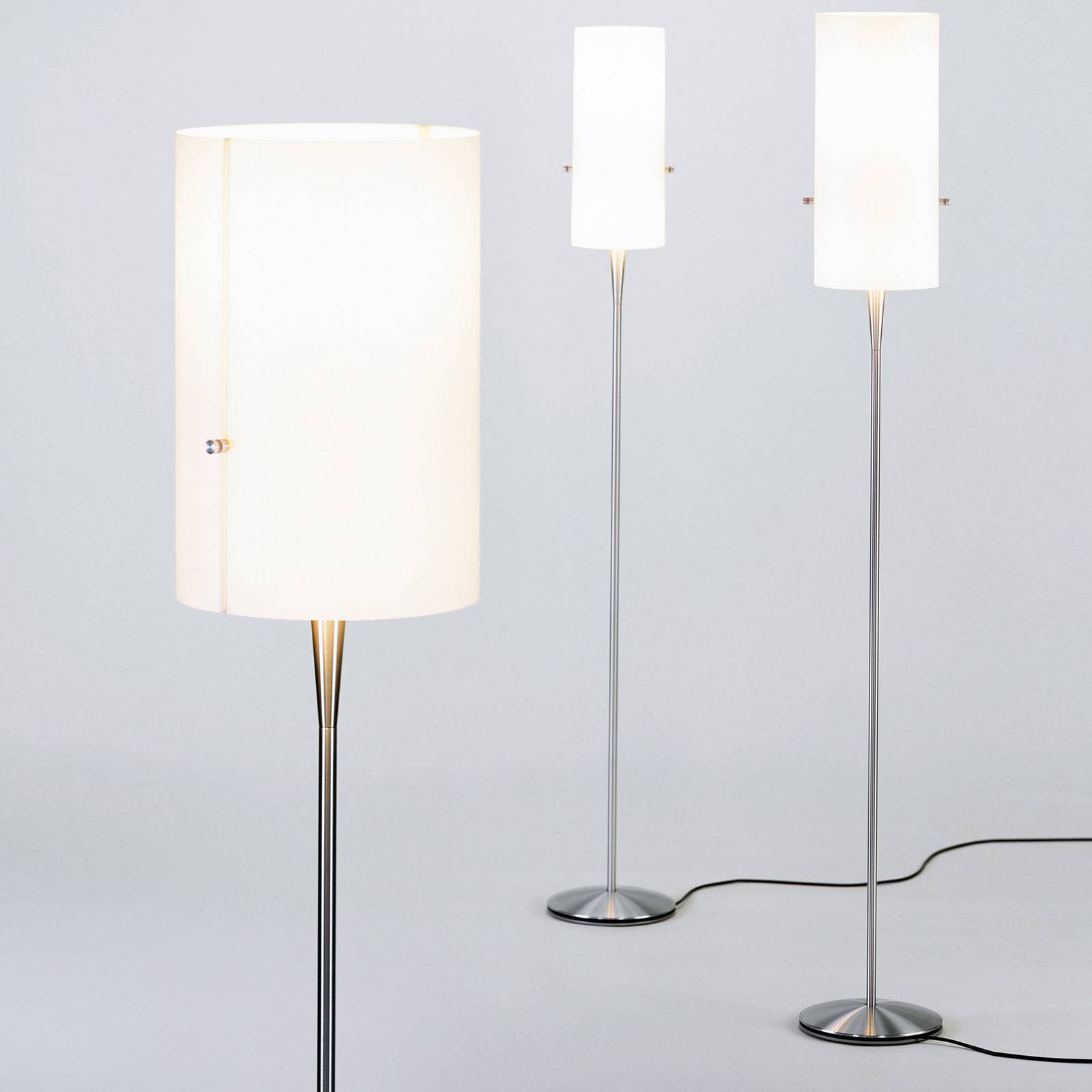 serien.lighting Club M LED-Stehlampe, aluminium serien.lighting Club M LED-Stehlampe, aluminium von Serien Lighting