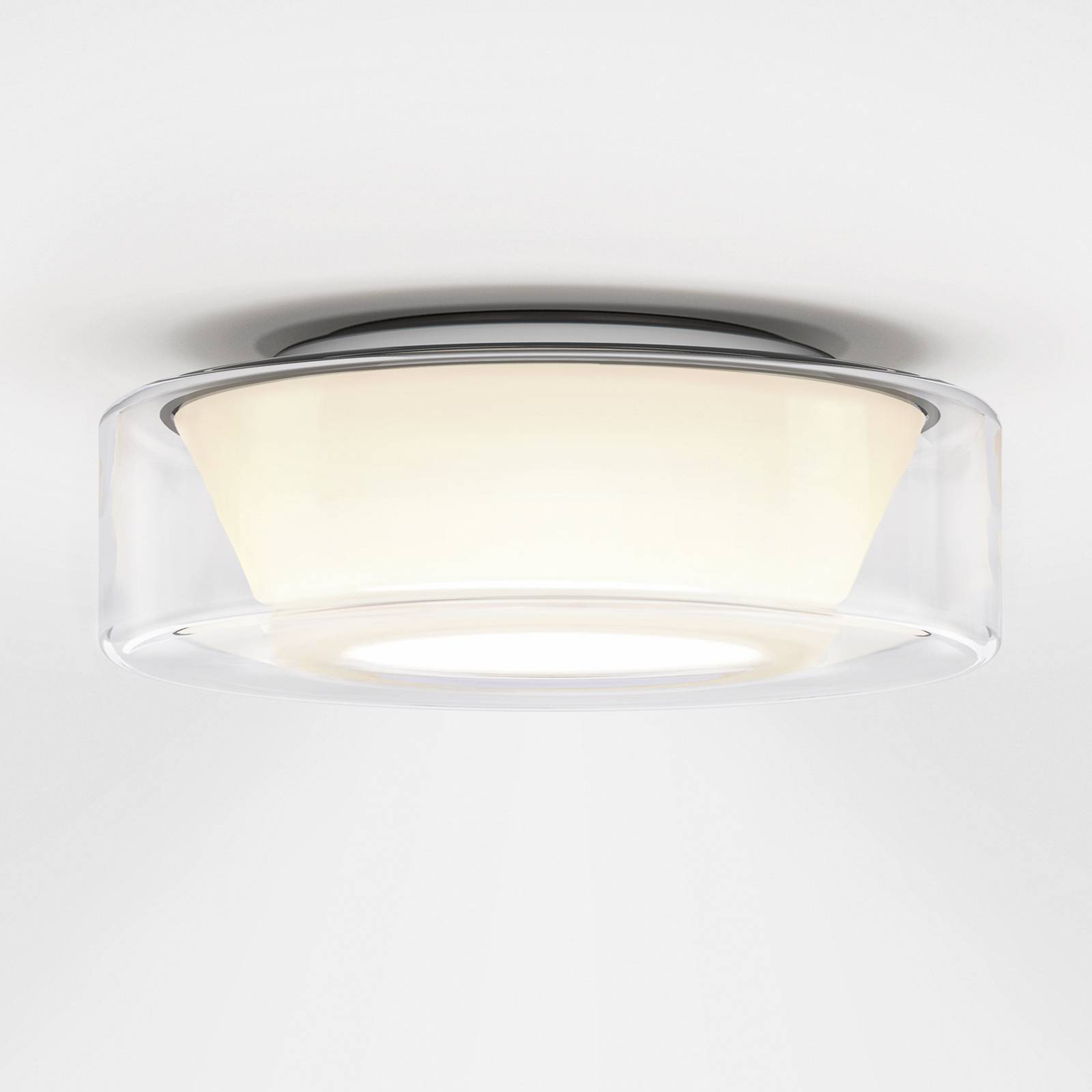 serien.lighting Curling L Decke 927 Glas/konisch von Serien Lighting