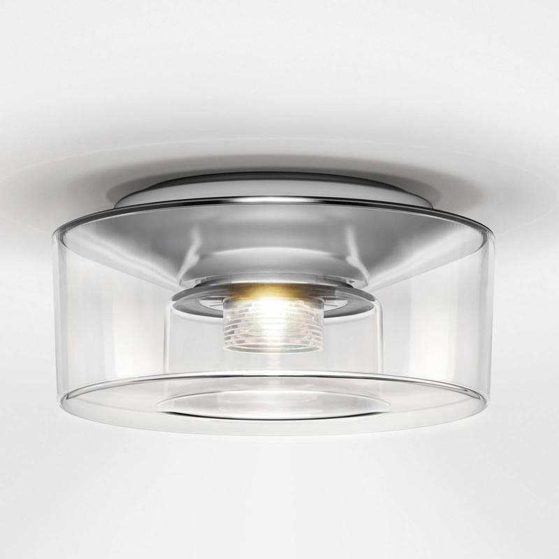 serien.lighting Curling M Decke 2.700K Acryl klar von Serien Lighting