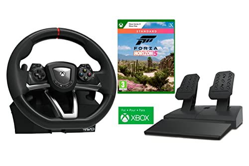 XBOX ONE Lenkrad und Pedale Orig. Licensed XBOX "Racing Overdrive" + Forza Horizon 5 von Series x