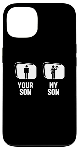 Dein Sohn Mein Sohn Papa Vater Mama Mutter Lustiger Kellner Hülle für iPhone 13 von Server And Funny Waiter Designs