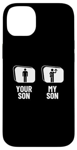 Dein Sohn Mein Sohn Papa Vater Mama Mutter Lustiger Kellner Hülle für iPhone 14 Plus von Server And Funny Waiter Designs