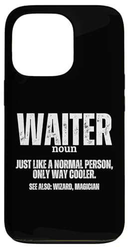 Kellner Definition Lustiger Server Kellner Hülle für iPhone 13 Pro von Server And Funny Waiter Designs