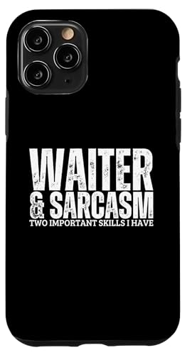 Kellner und Sarkasmus Lustiger Kellner Hülle für iPhone 11 Pro Kellner und Sarkasmus Lustiger Kellner Hülle für iPhone 11 Pro von Server And Funny Waiter Designs