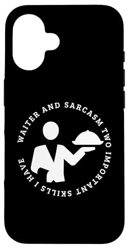 Kellner und Sarkasmus Lustiger Kellner Hülle für iPhone 16 Kellner und Sarkasmus Lustiger Kellner Hülle für iPhone 16 von Server And Funny Waiter Designs
