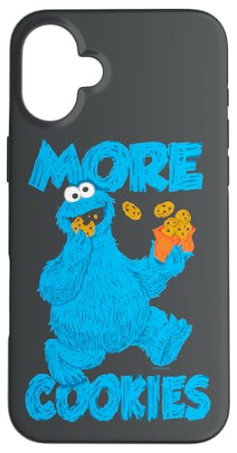Hülle für iPhone 16 Plus Sesamstraße Krümelmonster Mehr Kekse Hülle für iPhone 16 Plus Sesamstraße Krümelmonster Mehr Kekse von Sesame Street