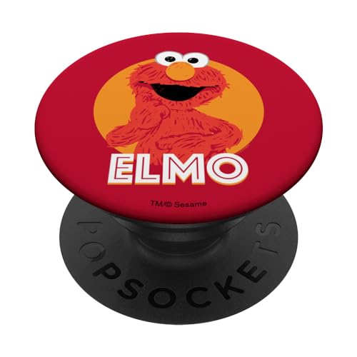 Sesame Street Elmo Scribble PopSockets mit austauschbarem PopGrip von Sesame Street