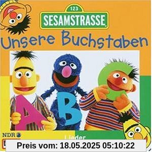 Sesamstrasse-Unsere Buchstab [Musikkassette] von Sesamstrasse