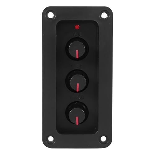Sessleger Digitaler Leistungsverstärker Stereo NS4110B Klangverstärker 2 x 20 W HiFi-Verstärker Bass-Hochtöne, mit Panel von Sessleger