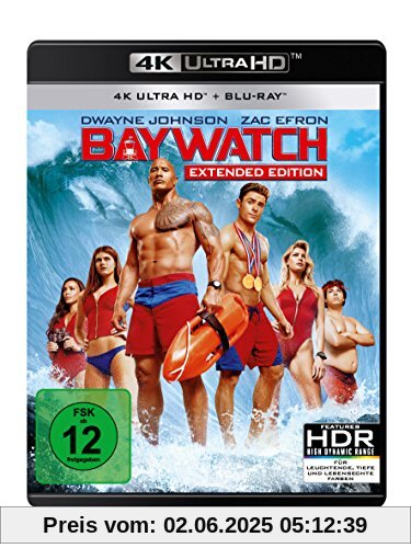 Baywatch  (4K Ultra HD) (+ Blu-ray 2D) von Seth Gordon