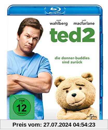 Ted 2  (inkl. Digital HD Ultraviolet) [Blu-ray] von Seth MacFarlaine