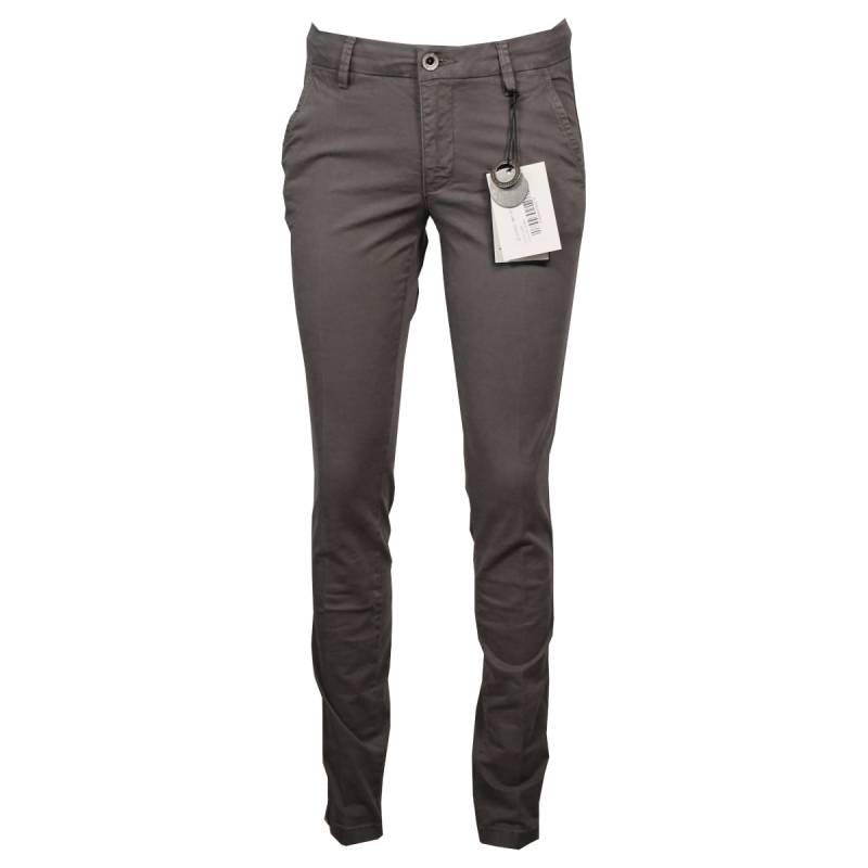 Seven7 Damen Chino Straight Jeans Grau von Seven7